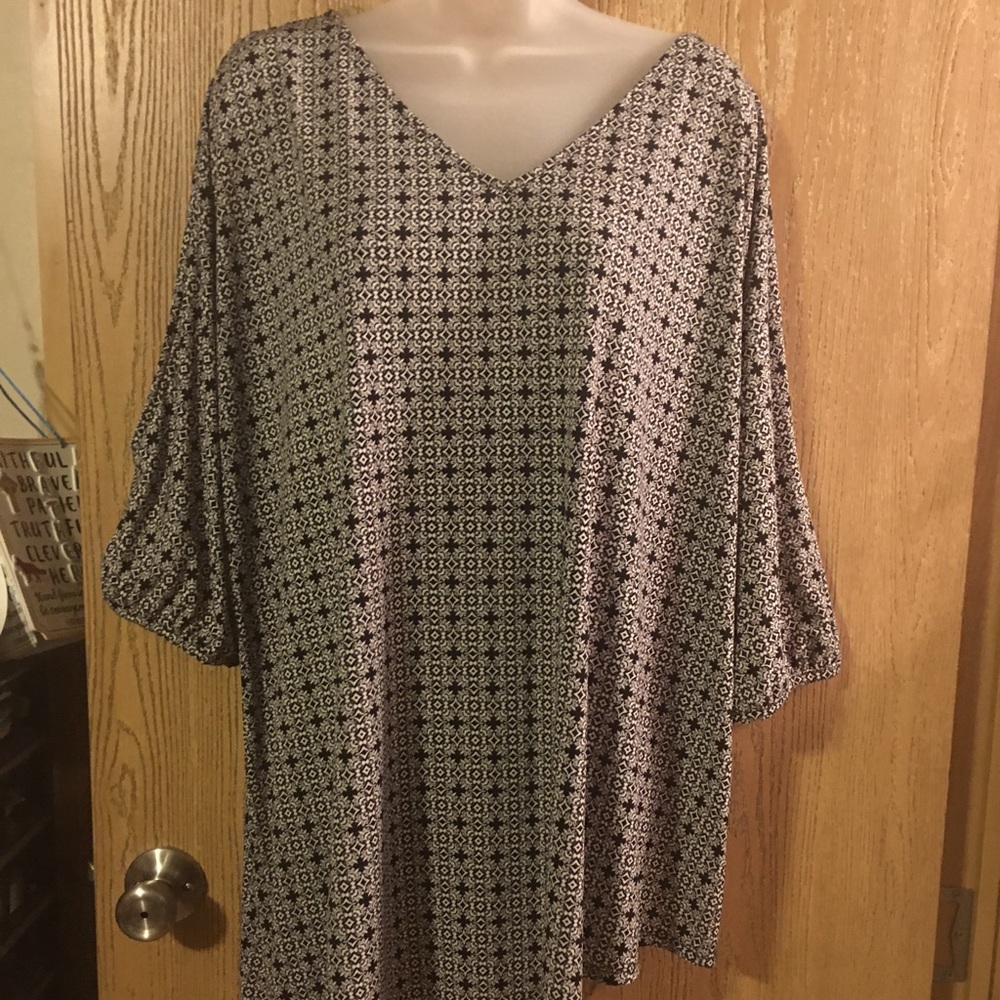 Lane Bryant 3/4 sleeve tunic
